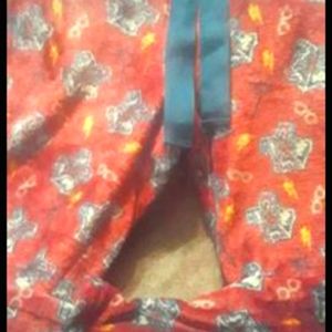 Harry Potter Fleece Pajamas Size Small